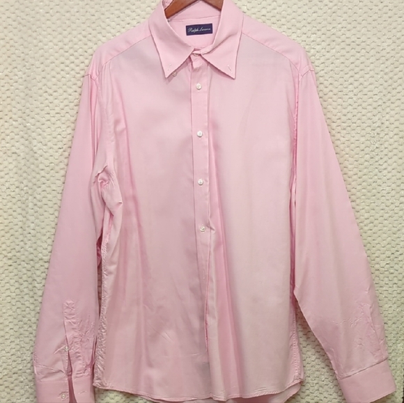 Ralph Lauren Other - Ralph Lauren Purple Label Mens Dress Shirt XL - Pink
